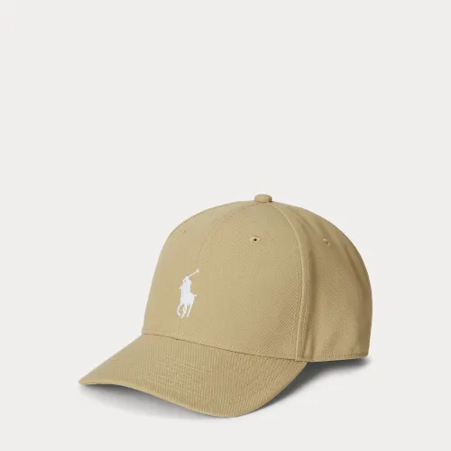 Casquette baseball calotte haute sergé - Polo Ralph Lauren - Modalova