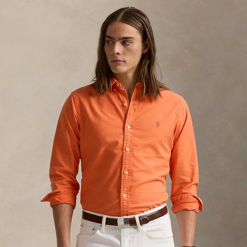 Chemise Oxford Slim Fit teinte en pièce - Polo Ralph Lauren - Modalova