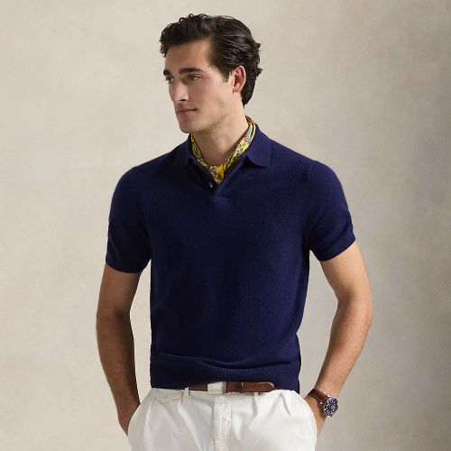 Pull col polo en cachemire - Polo Ralph Lauren - Modalova