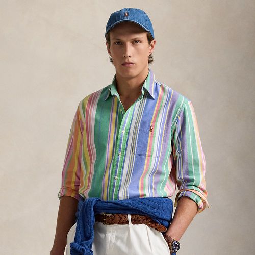 Chemise Oxford à rayures Custom Fit - Polo Ralph Lauren - Modalova