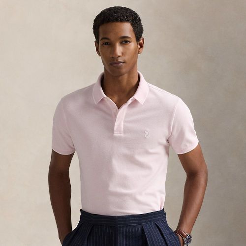 Polo ajusté en piqué Oxford stretch - Polo Ralph Lauren - Modalova