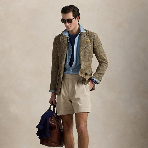 Short à pinces Relaxed Fit sergé 17,8 cm - Polo Ralph Lauren - Modalova