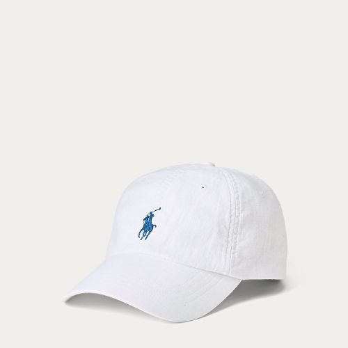 Casquette de baseball en lin - Polo Ralph Lauren - Modalova