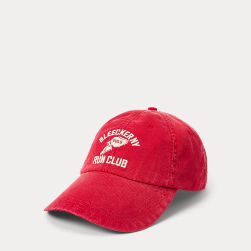 Casquette brodée longue visière en sergé - Polo Ralph Lauren - Modalova