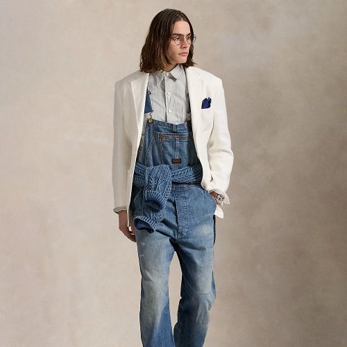 Salopette en denim vieilli - Polo Ralph Lauren - Modalova