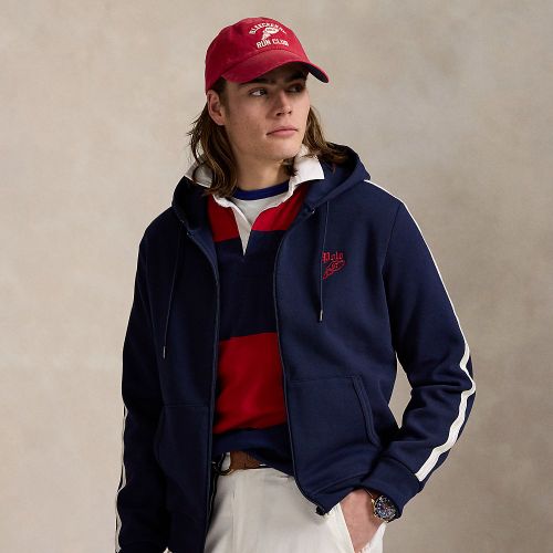 Sweat à capuche logo piqué maille double - Polo Ralph Lauren - Modalova