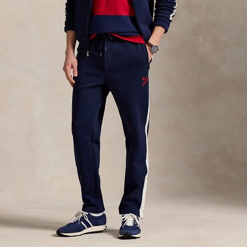 Pantalon jogging maille double en piqué - Polo Ralph Lauren - Modalova