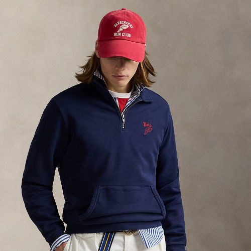 Sweat demi-zippé en coton bouclé - Polo Ralph Lauren - Modalova