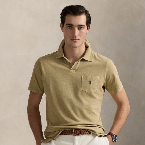 Polo Standard Fit en coton et lin - Polo Ralph Lauren - Modalova
