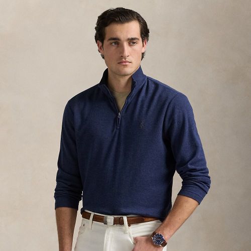 Pull demi-zippé en jacquard - Polo Ralph Lauren - Modalova