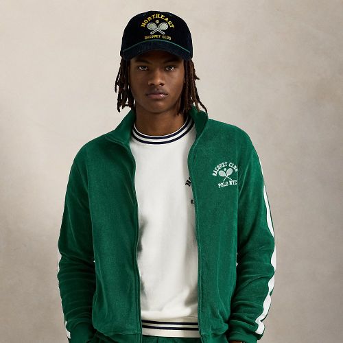 Veste d'athlétisme brodée coton éponge - Polo Ralph Lauren - Modalova