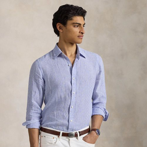 Chemise à carreaux Classic Fit en lin - Polo Ralph Lauren - Modalova