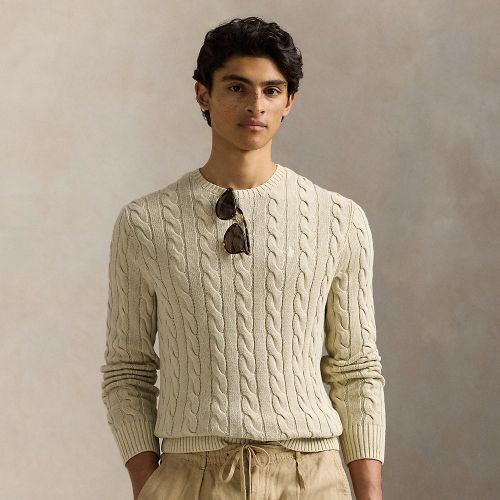Pull en coton torsadé teint minéraux - Polo Ralph Lauren - Modalova