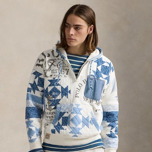 Sweat capuche Vintage Fit à patchwork - Polo Ralph Lauren - Modalova