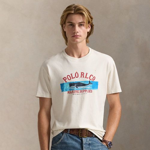 T-shirt graphique Classic Fit en jersey - Polo Ralph Lauren - Modalova