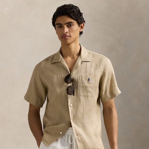 Chemise safari Classic Fit en lin - Polo Ralph Lauren - Modalova