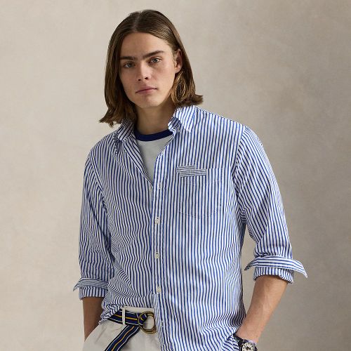 Chemise rapiécée Classic Fit en popeline - Polo Ralph Lauren - Modalova