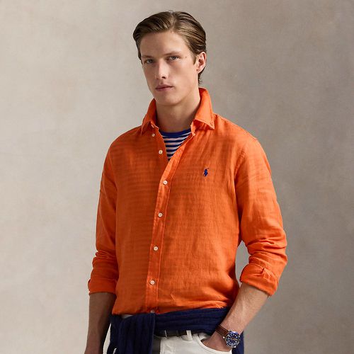 Chemise en lin coupe ajustée - Polo Ralph Lauren - Modalova