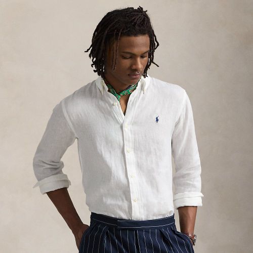 Chemise en lin Custom Fit - Polo Ralph Lauren - Modalova
