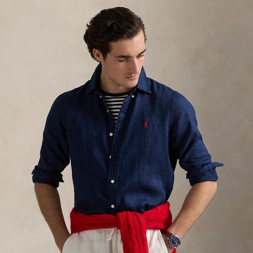 Chemise Custom Fit en lin - Polo Ralph Lauren - Modalova