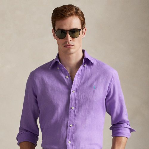 Chemise en lin coupe ajustée - Polo Ralph Lauren - Modalova