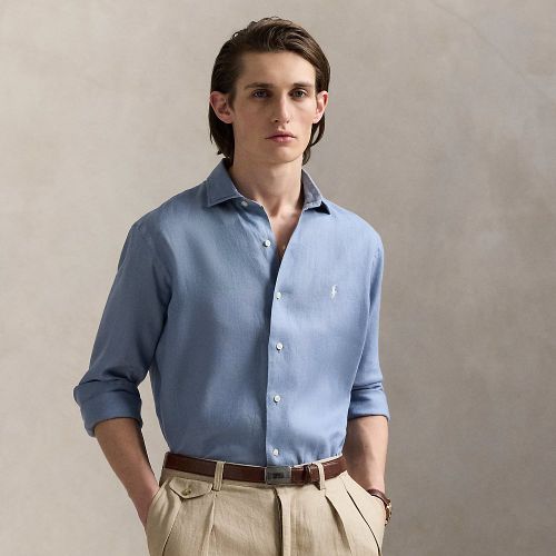 Chemise en lin coupe ajustée - Polo Ralph Lauren - Modalova