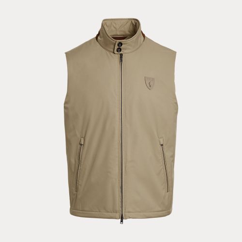Gilet entièrement zippé en gabardine - Polo Ralph Lauren - Modalova