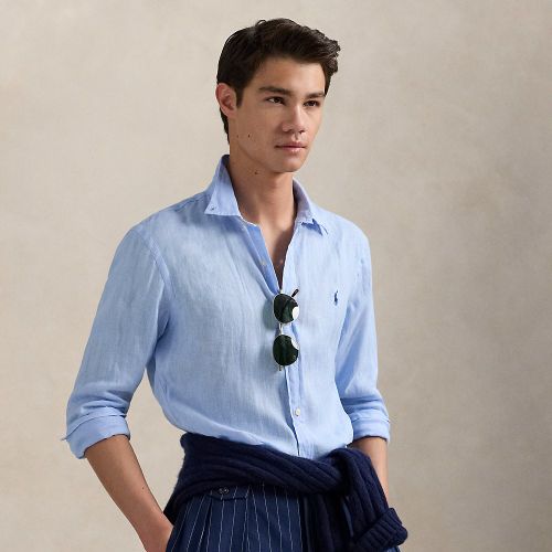 Chemise Slim Fit en lin - Polo Ralph Lauren - Modalova