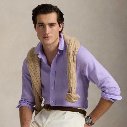 Chemise Slim Fit en lin - Polo Ralph Lauren - Modalova