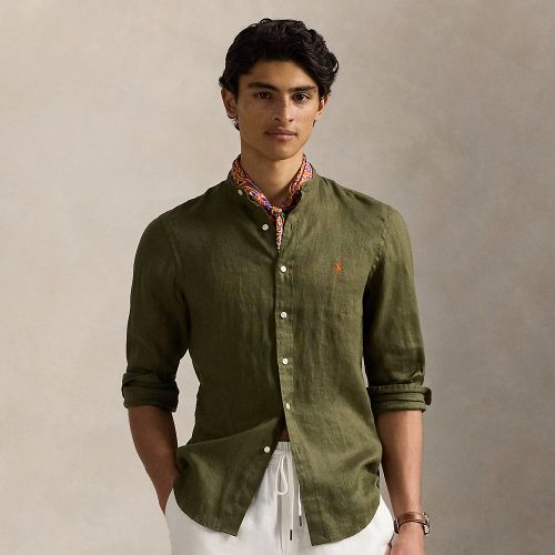 Chemise en lin Slim Fit - Polo Ralph Lauren - Modalova
