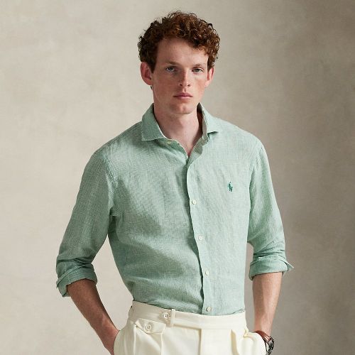 Chemise en lin coupe ajustée - Polo Ralph Lauren - Modalova