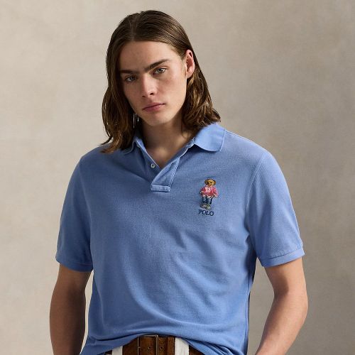 Polo Custom Slim Polo Bear coton piqué - Polo Ralph Lauren - Modalova