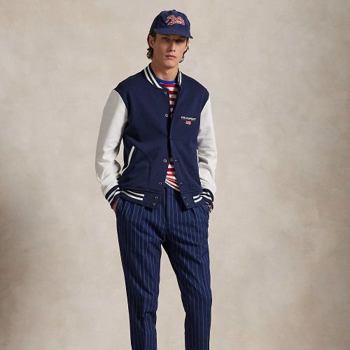 Veste de baseball Polo Sport en molleton - Polo Ralph Lauren - Modalova