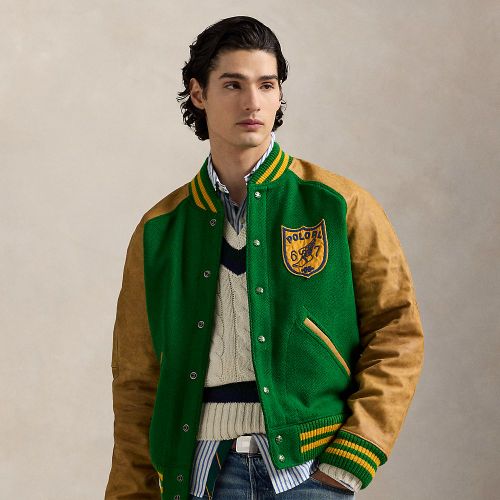 Veste universitaire inspiration vintage - Polo Ralph Lauren - Modalova