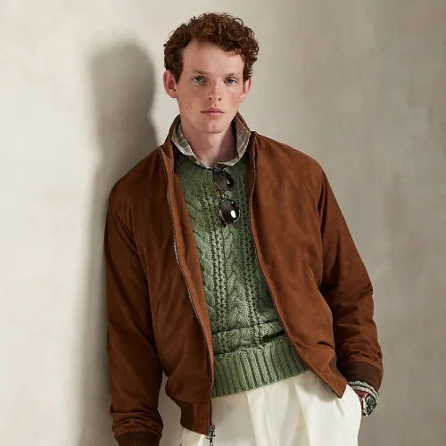 Veste en daim - Polo Ralph Lauren - Modalova
