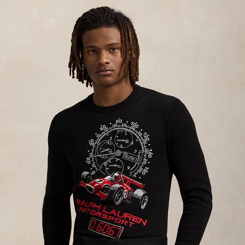 Pull à voiture de course en intarsia - Polo Ralph Lauren - Modalova