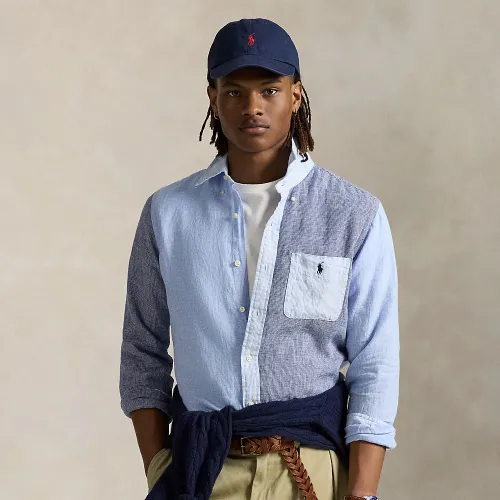 Chemise fantaisie Classic Fit en lin - Polo Ralph Lauren - Modalova