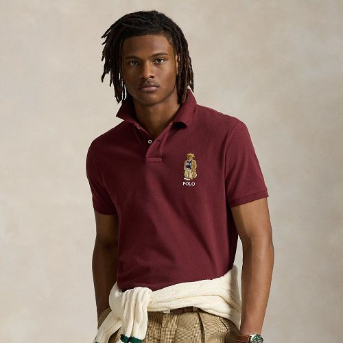 Polo Polo Bear Custom Slim Fit en piqué - Polo Ralph Lauren - Modalova