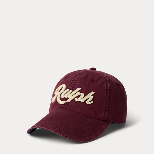 Casquette à visière allongée en popeline - Polo Ralph Lauren - Modalova