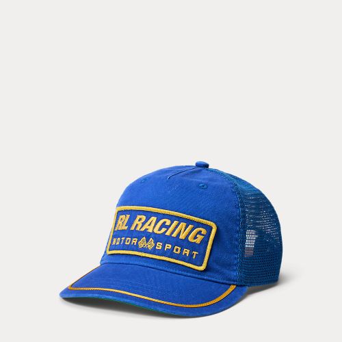 Casquette en sergé patch courses auto - Polo Ralph Lauren - Modalova