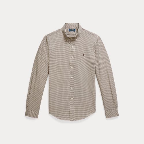 Chemise Slim Fit popeline pied-de-poule - Polo Ralph Lauren - Modalova