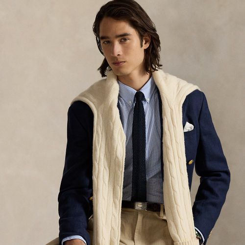 Chemise Slim Fit popeline pied-de-poule - Polo Ralph Lauren - Modalova