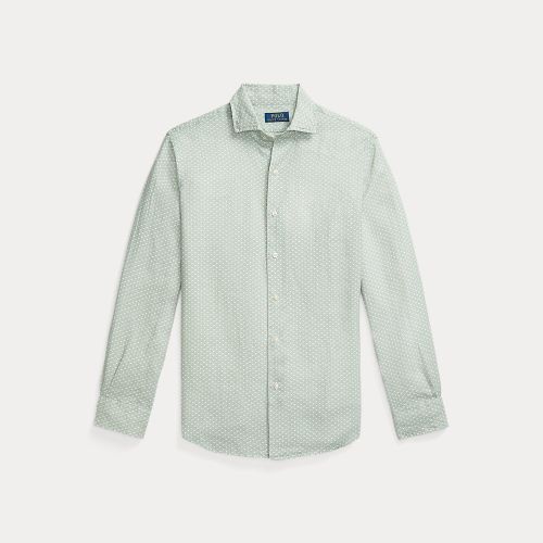 Chemise motif équestre Custom Fit en lin - Polo Ralph Lauren - Modalova