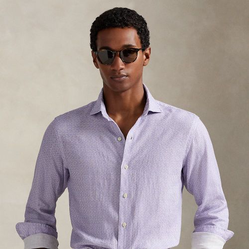 Chemise fer à cheval Custom Fit en lin - Polo Ralph Lauren - Modalova