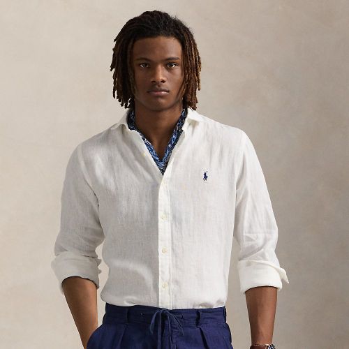 Chemise en lin Custom Fit - Polo Ralph Lauren - Modalova