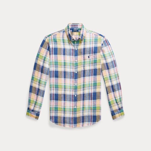 Chemise écossaise Classic Fit en lin - Polo Ralph Lauren - Modalova