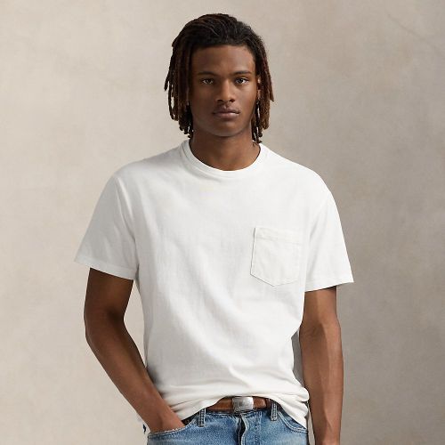T-shirt Classic Fit vieilli à poche - Polo Ralph Lauren - Modalova