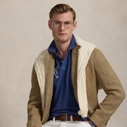 Polo Big Pony en piqué Custom Slim Fit - Polo Ralph Lauren - Modalova