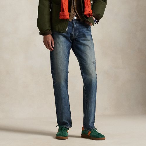 Jean droit vieilli Hampton - Polo Ralph Lauren - Modalova