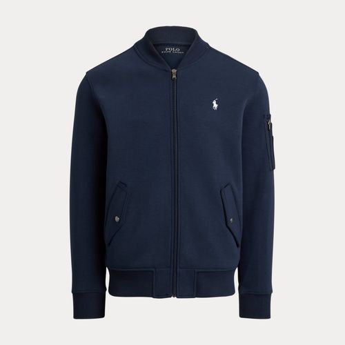 Veste d'aviateur en maille double - Polo Ralph Lauren - Modalova